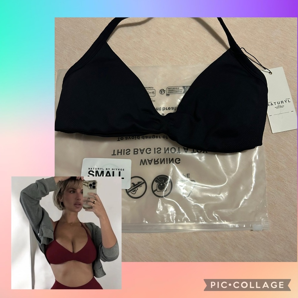 Naturyl halter bra